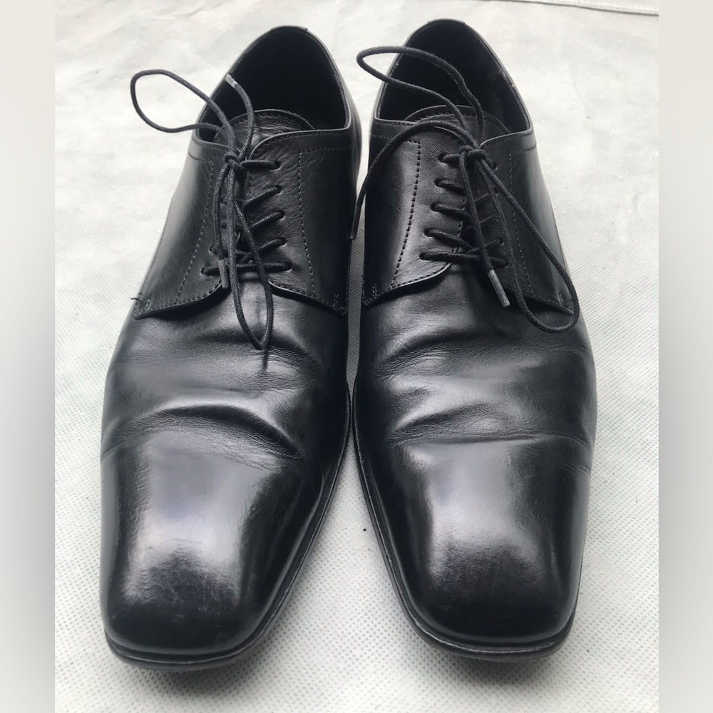 Hugo Boss Black Leather Oxfords